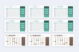 2023 Calendar Google Slides Infographic Template