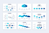 Cloud Powerpoint Infographic Template