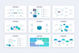 Cloud Google Slides Infographic Template