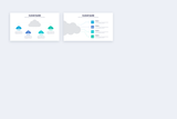 Cloud Powerpoint Infographic Template