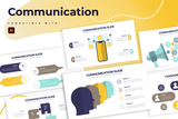 Communication Illustrator Infographic Template
