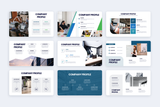 Company Profile Powerpoint Infographic Template