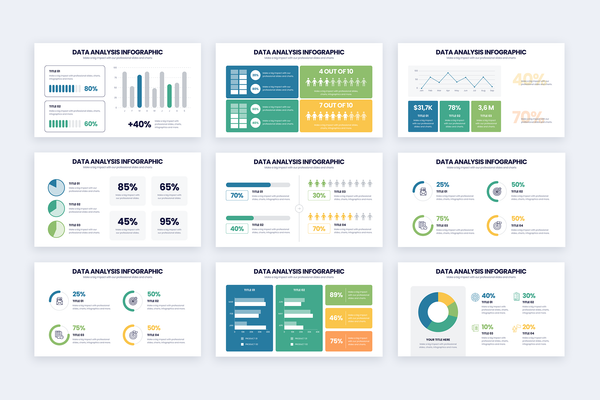Data Analysis Keynote Infographic Template