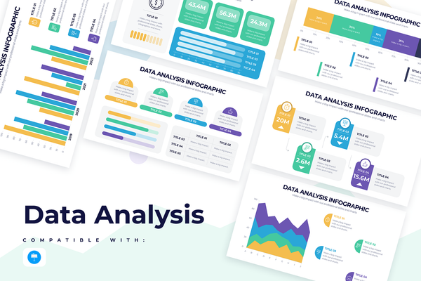 Data Analysis Infographic Keynote Template
