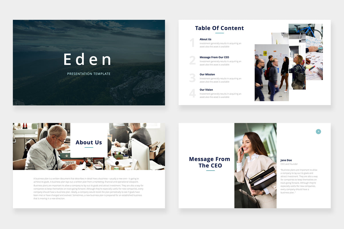 Eden Google Slides Template