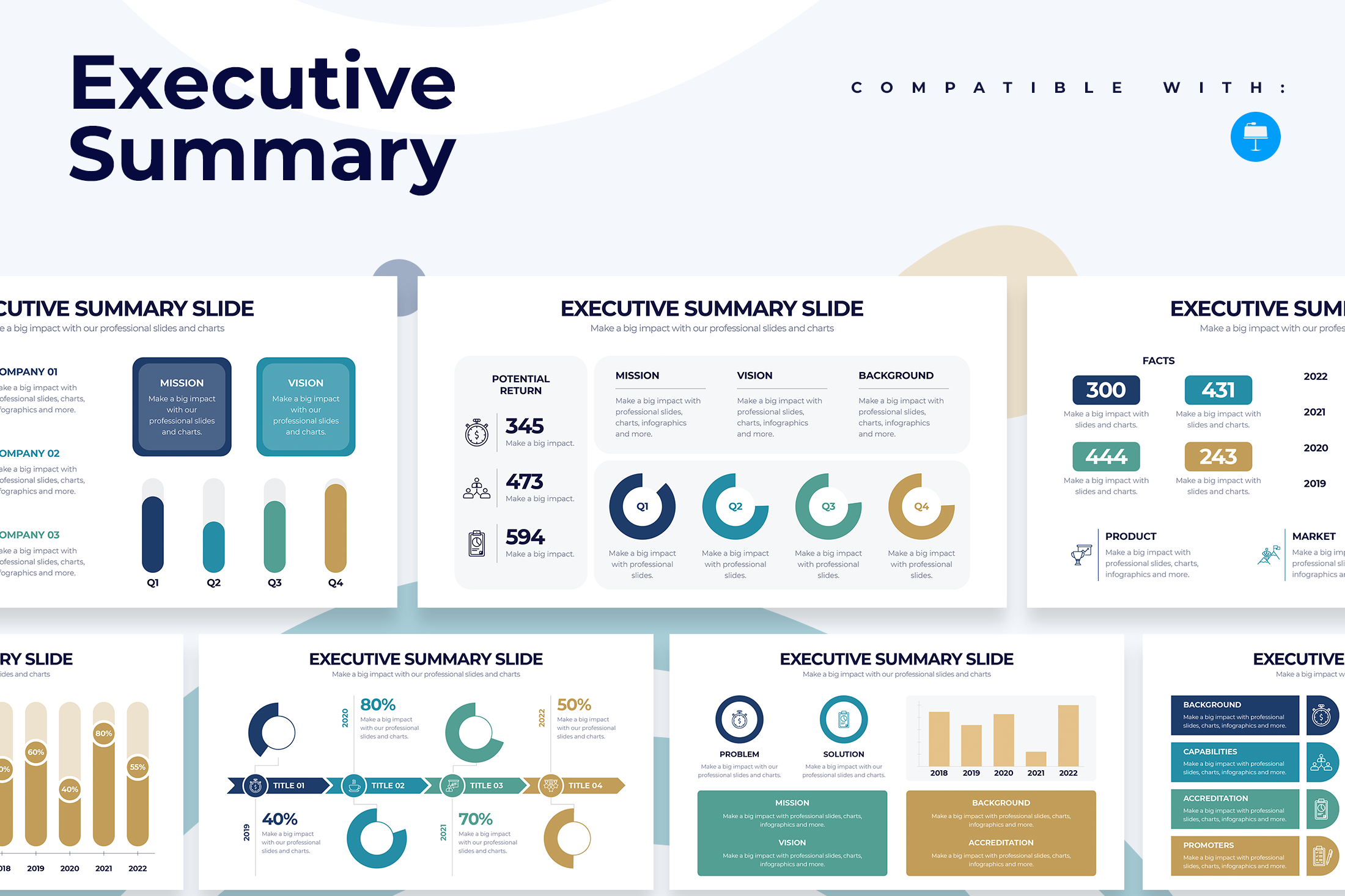 Key Note Summary Executive Summary Keynote Infographic Template – Slidewalla