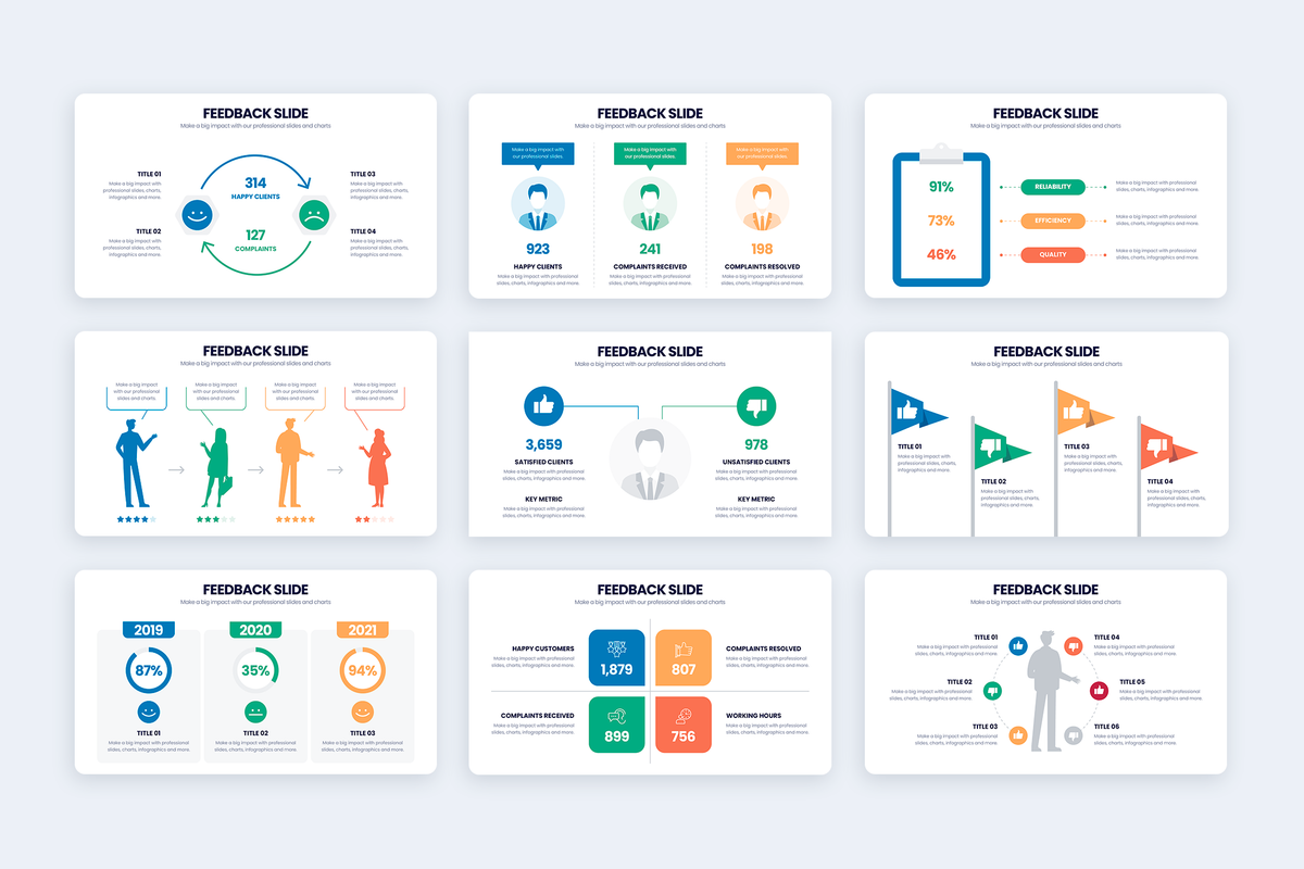 Feedback Powerpoint Infographic Template