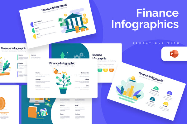 Finance Powerpoint Infographics