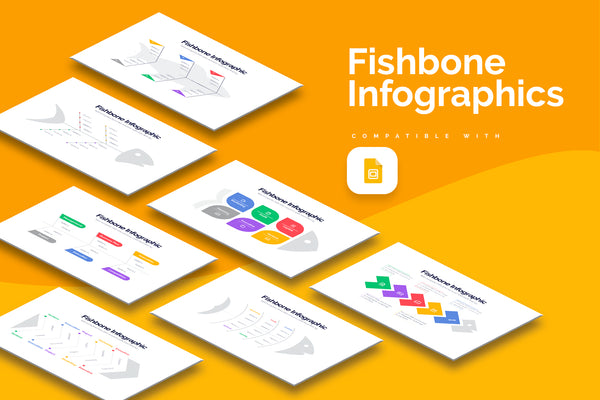 Fishbone Google Slides Infographics