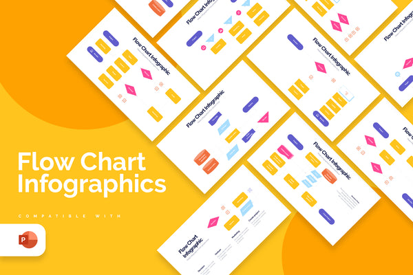 Flow Chart Powerpoint Infographics