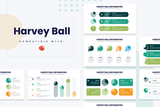Harvey Ball Powerpoint Infographic Template