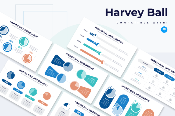 Harvey Ball Keynote Infographic Template