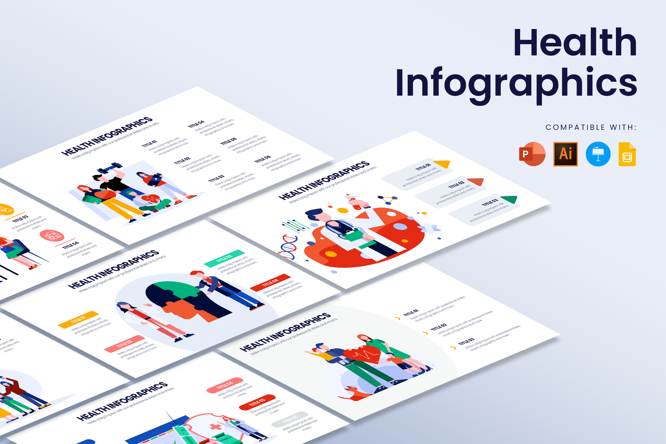 Health Infographic Templates – Slidewalla