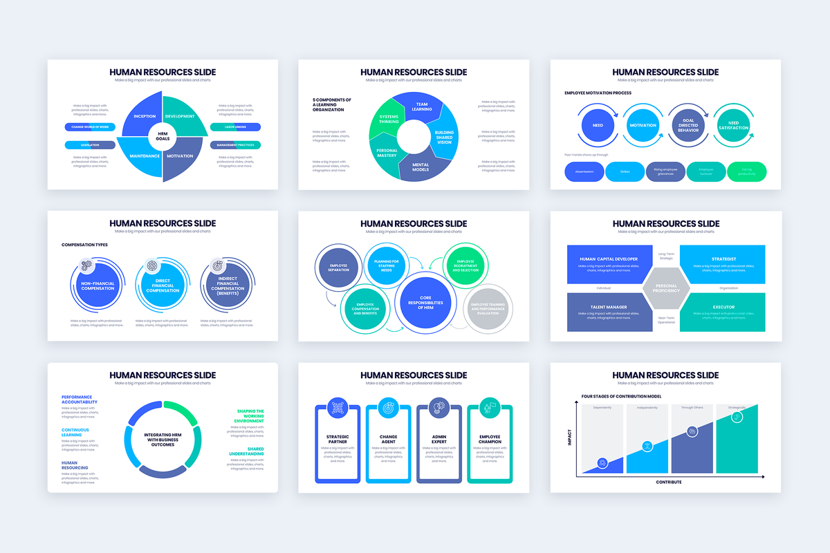 Human Resources Powerpoint Infographic Template