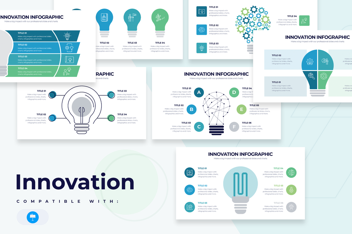 Innovation Keynote Infographic Template