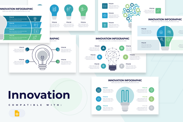 Innovation Google Slides Infographic Template