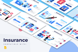 Insurance Google Slides Infographic Template