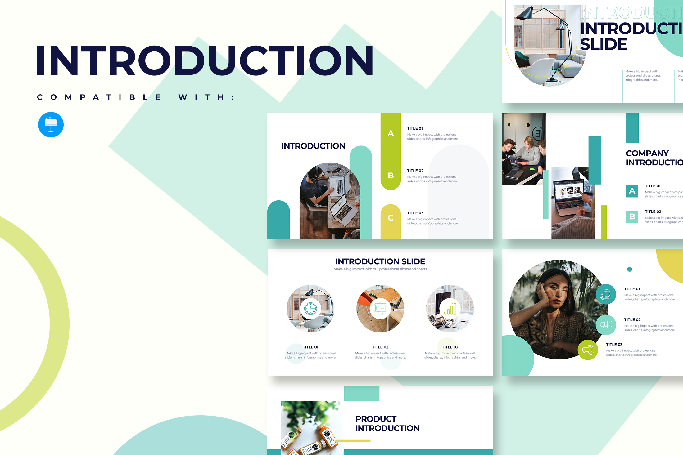 Introduction Keynote Infographic Template – Slidewalla