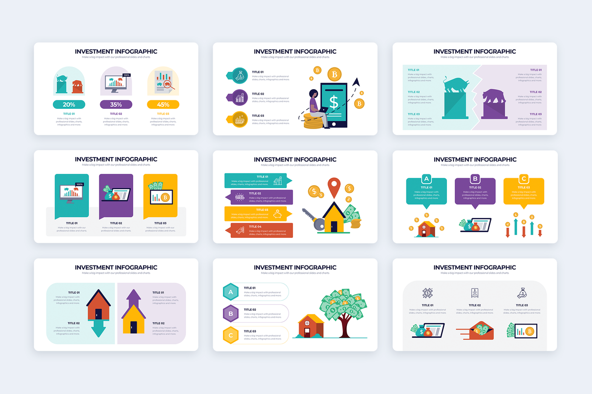 Investment Google Slides Infographic Template