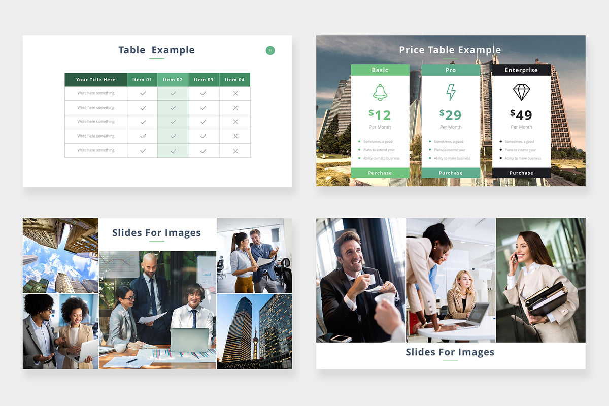 Jett Google Slides Template