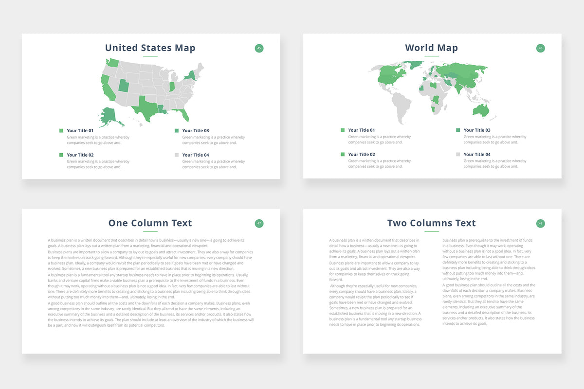 Jett Google Slides Template