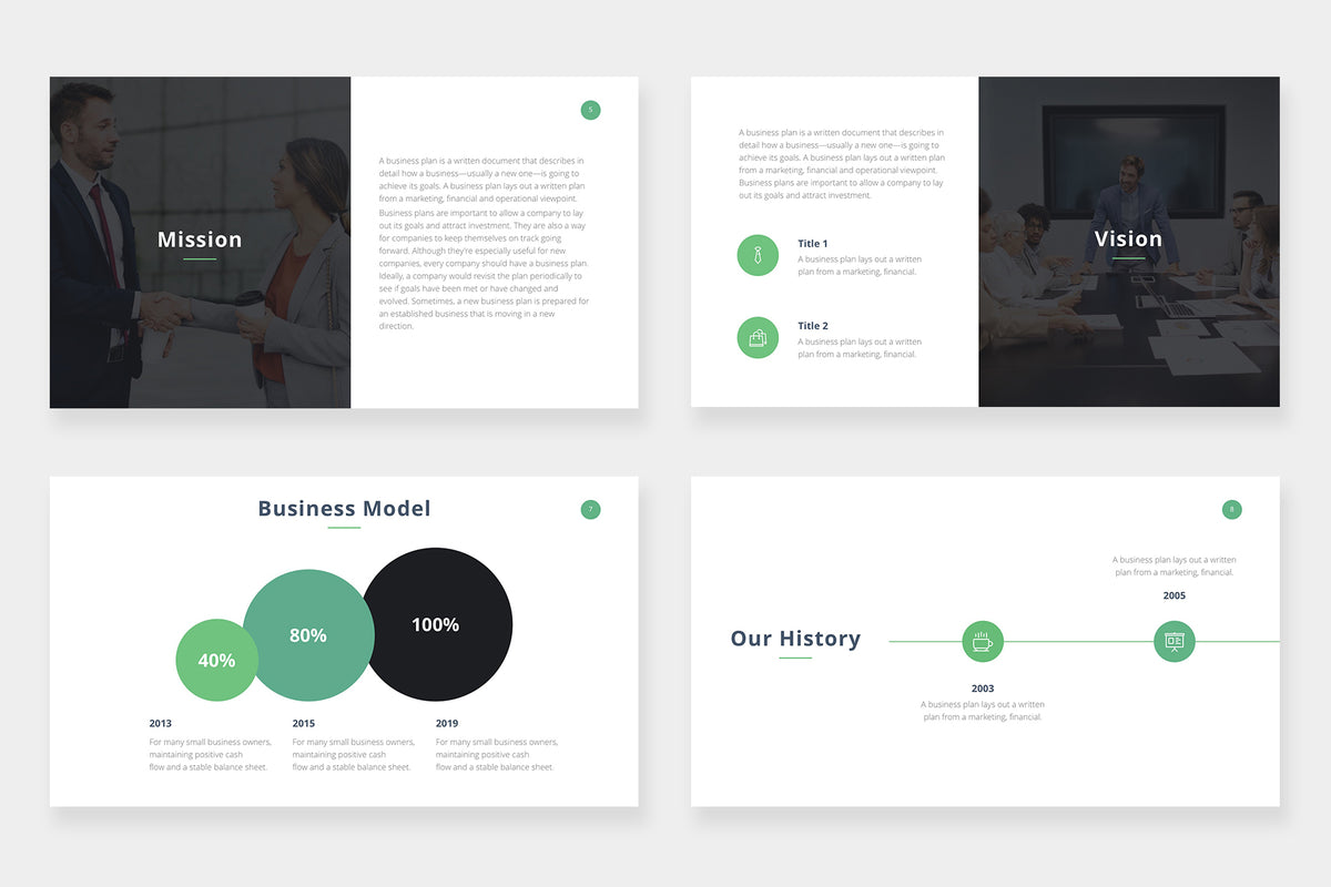 Jett Google Slides Template