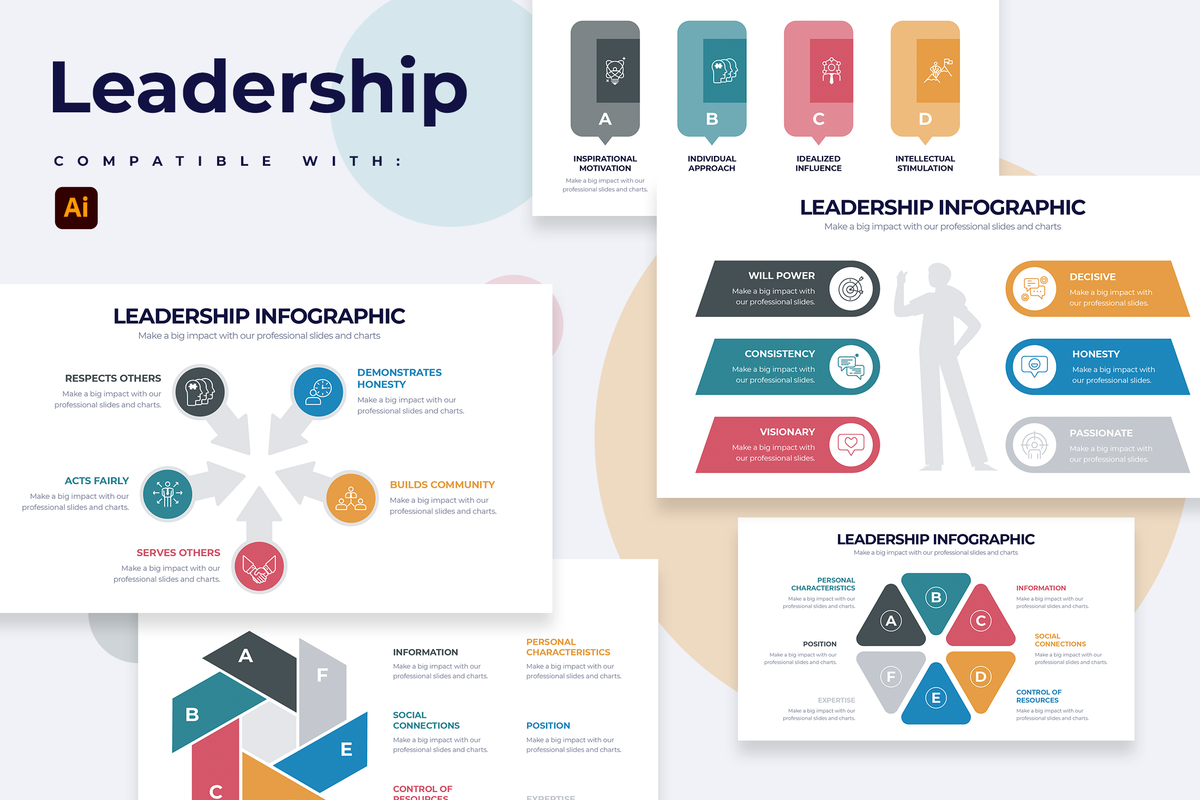 Leadership Keynote Infographic Template