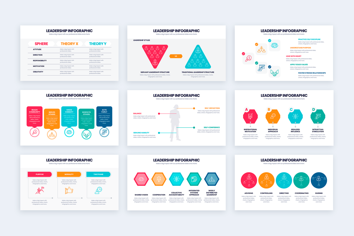 Leadership Keynote Infographic Template