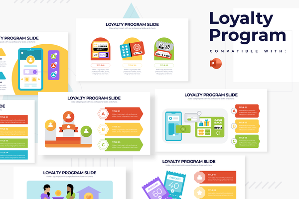 Loyalty Program Powerpoint Infographic Template