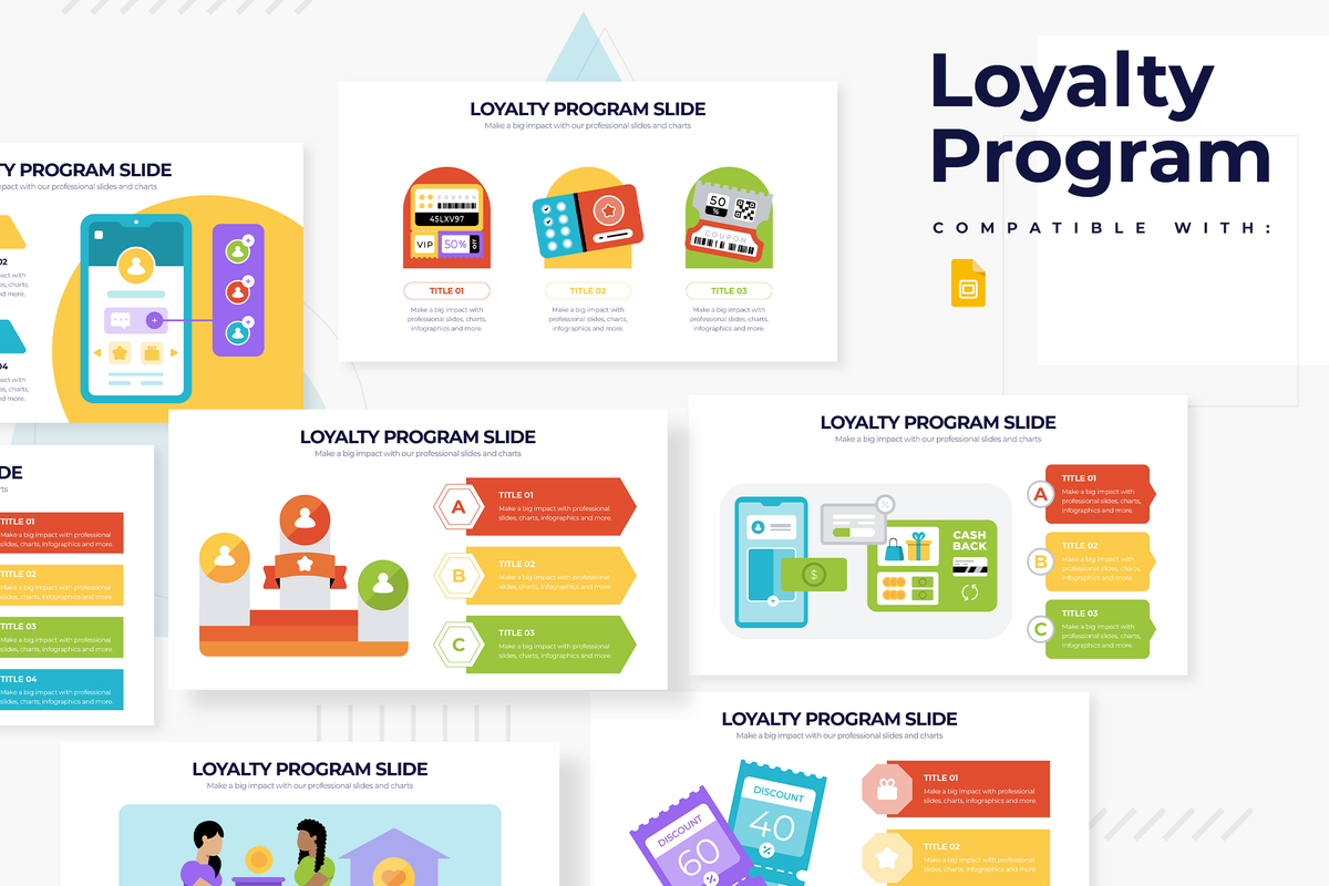 Loyalty Program Google Slides Infographic Template