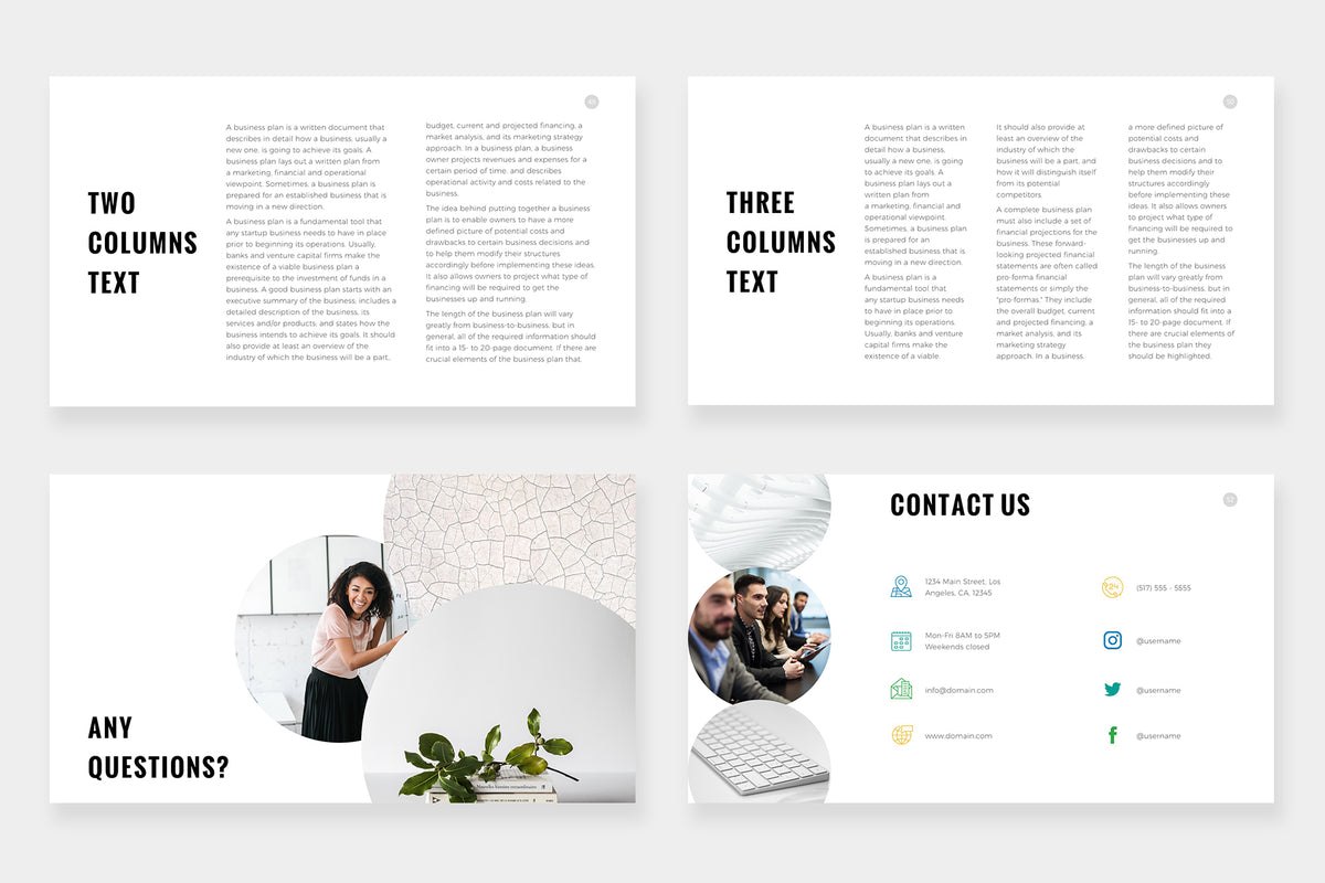 Lucy Keynote Template