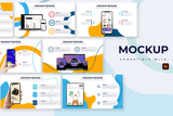 Mockup Devices Illustrator Infographic Template