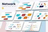 Network Google Slides Infographic Template