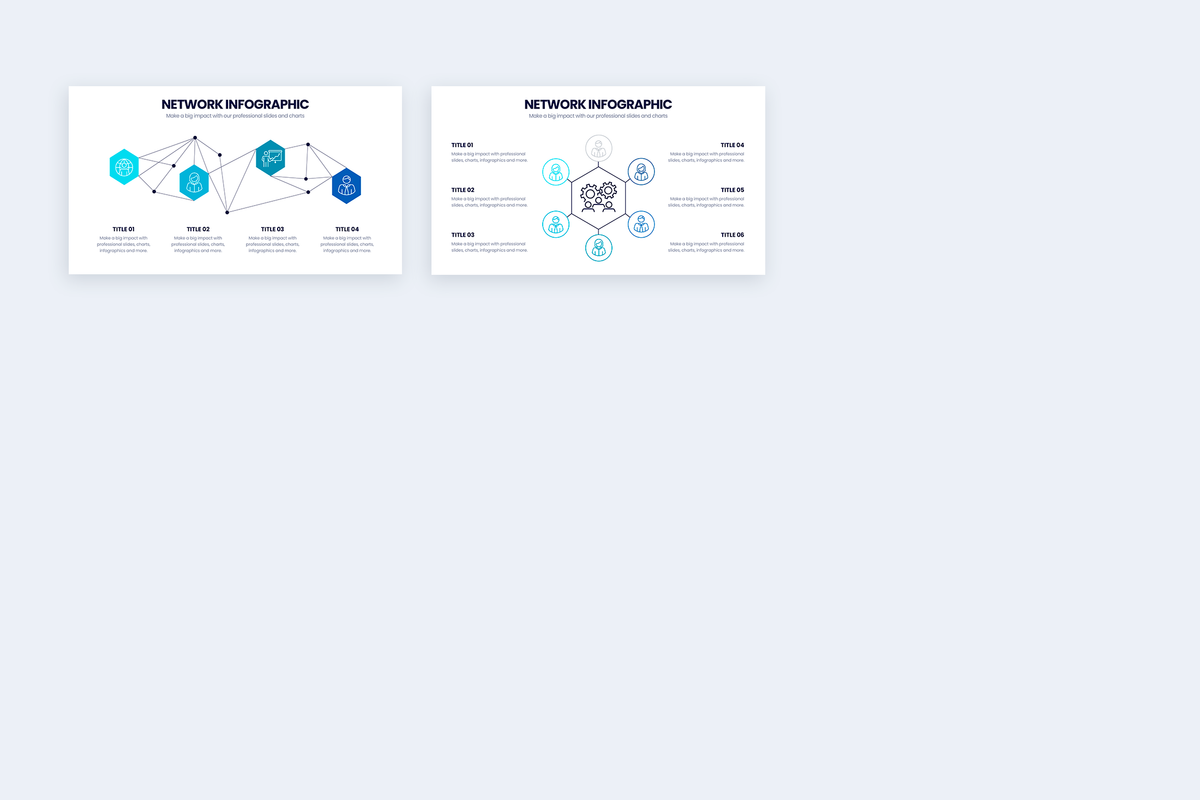 Network Powerpoint Infographic Template