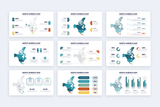 North America Map Google Slides Infographic Template