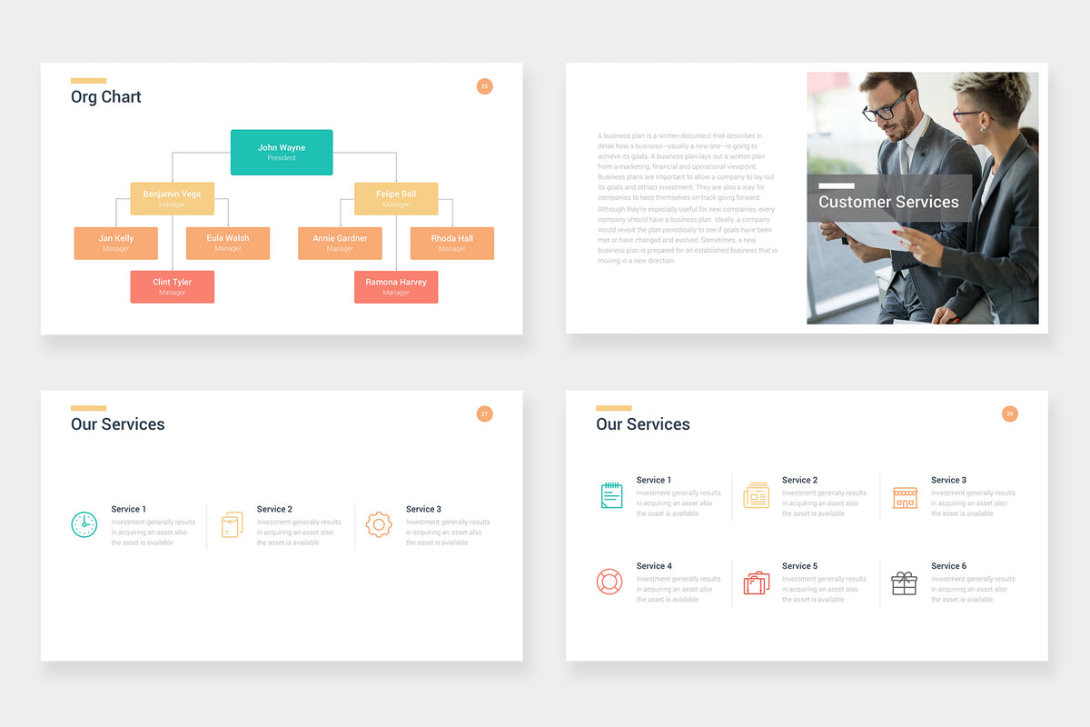 Peach Google Slides Template