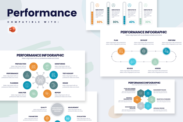 Performance Powerpoint Infographic Template