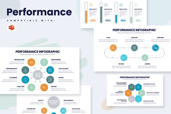Performance Based Infographic Infograpia – Slidewalla