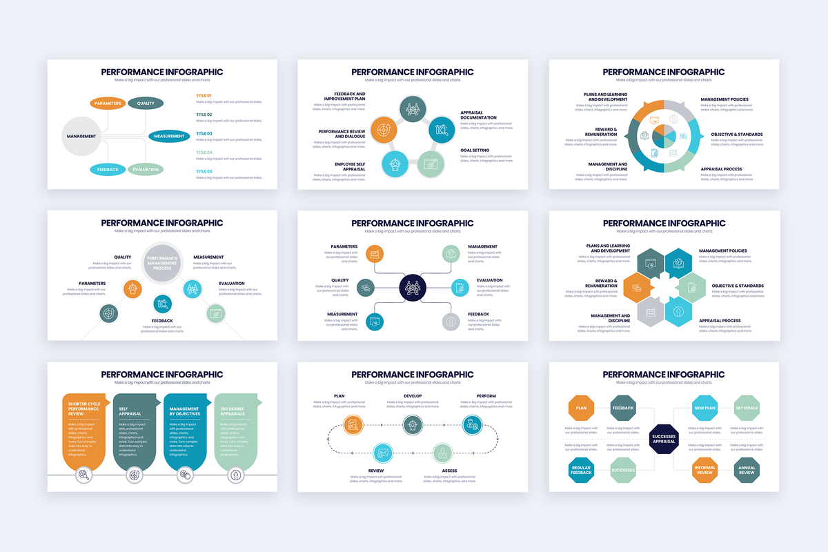 Performance Keynote Infographic Template