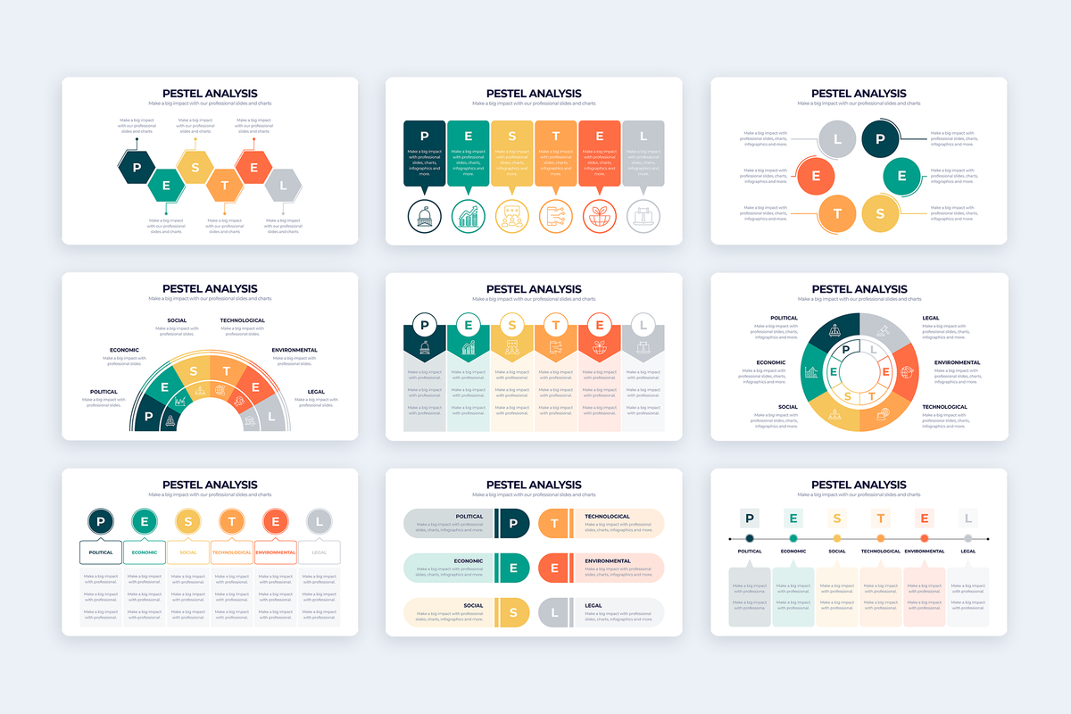PESTEL Analysis Powerpoint Infographic Template