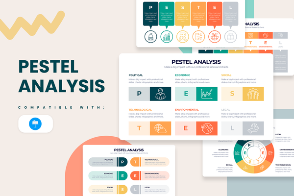 PESTEL Analysis Keynote Infographic Template