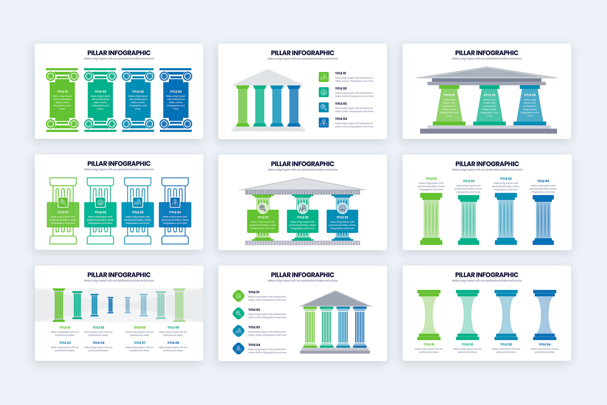 Pillar Illustrator Infographic Template