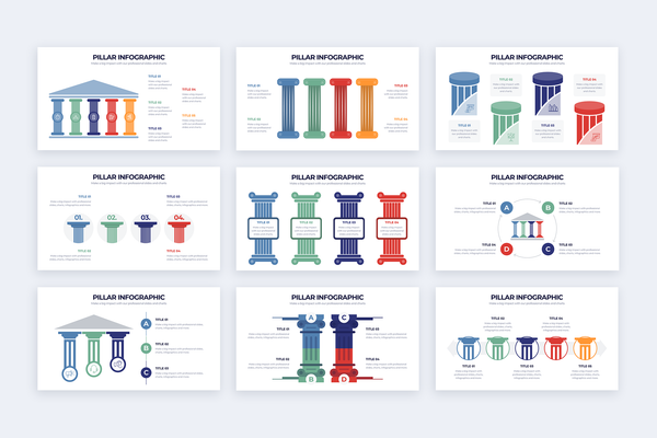 Pillar Keynote Infographic Template
