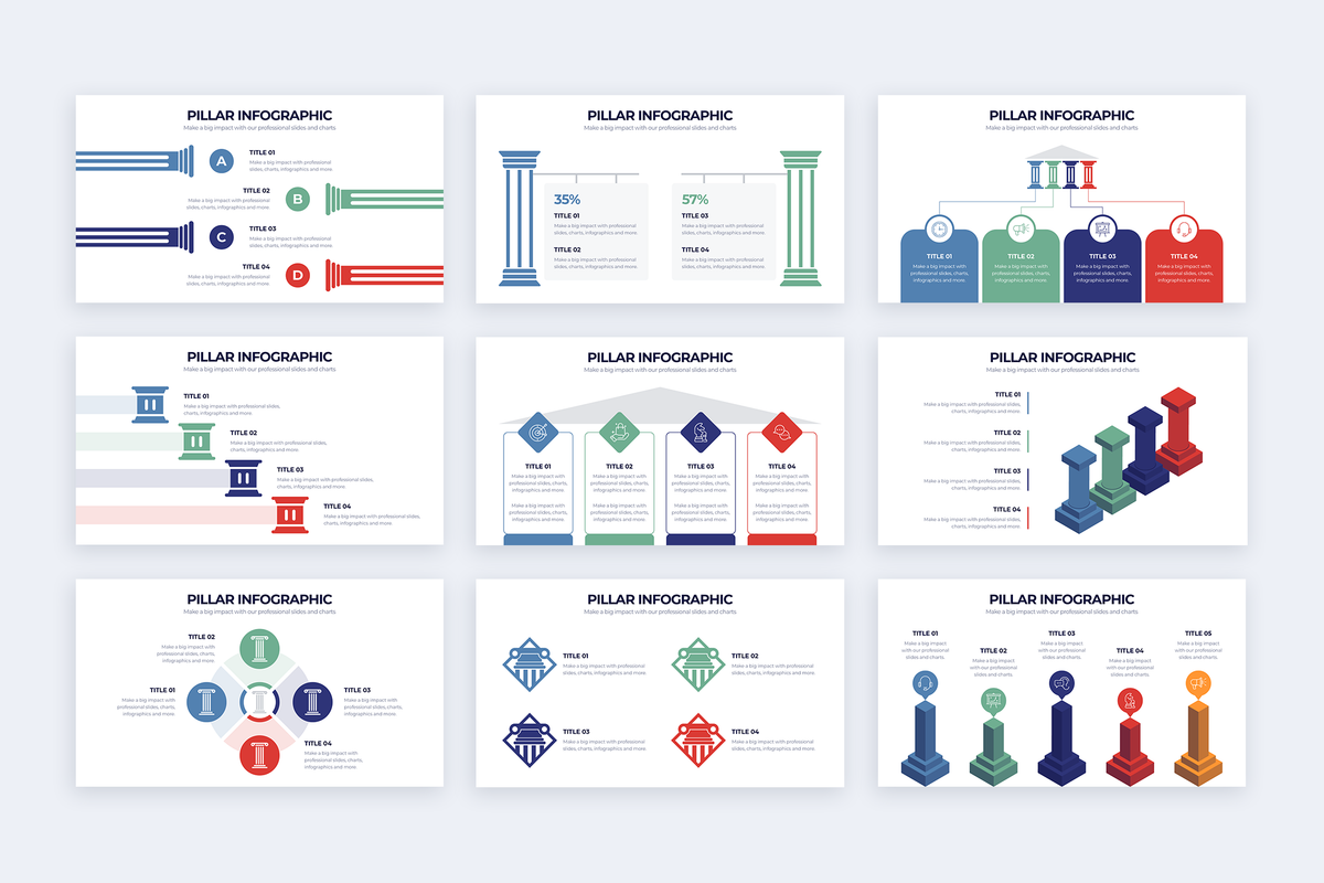 Pillar Keynote Infographic Template