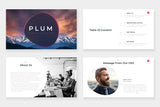 Plum Google Slides Template