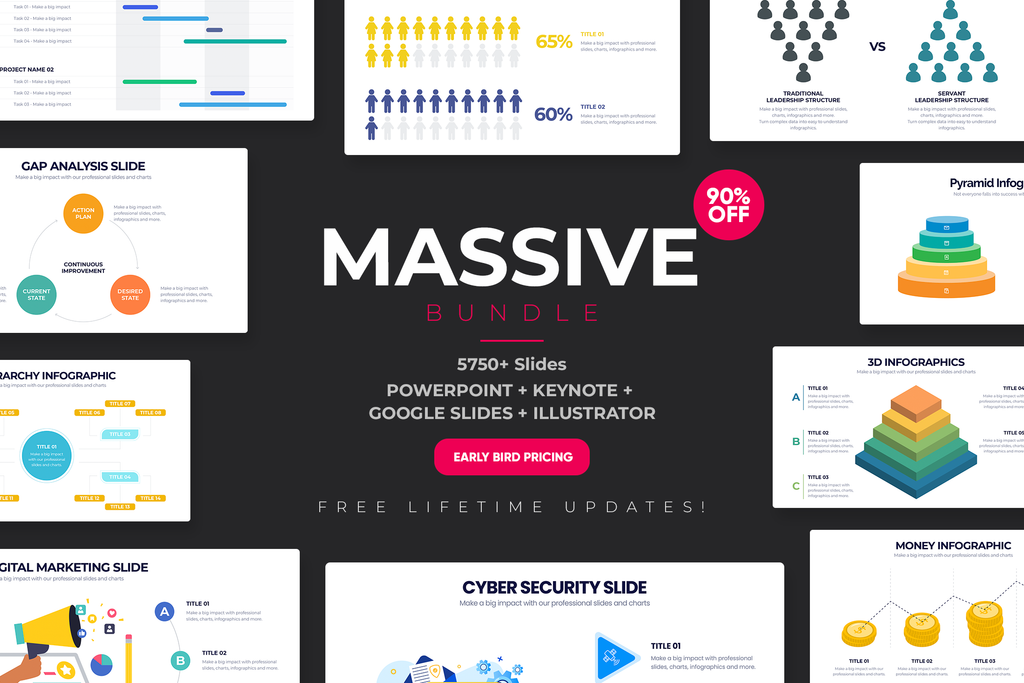 MASSIVE Infographics Bundle