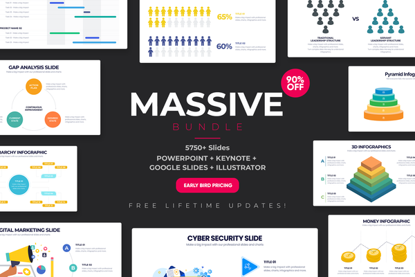 Showcase Powerpoint Pack Example Powerpoint Infographics Pack