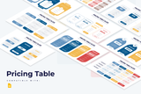 Pricing Table Google Slides Infographic Template
