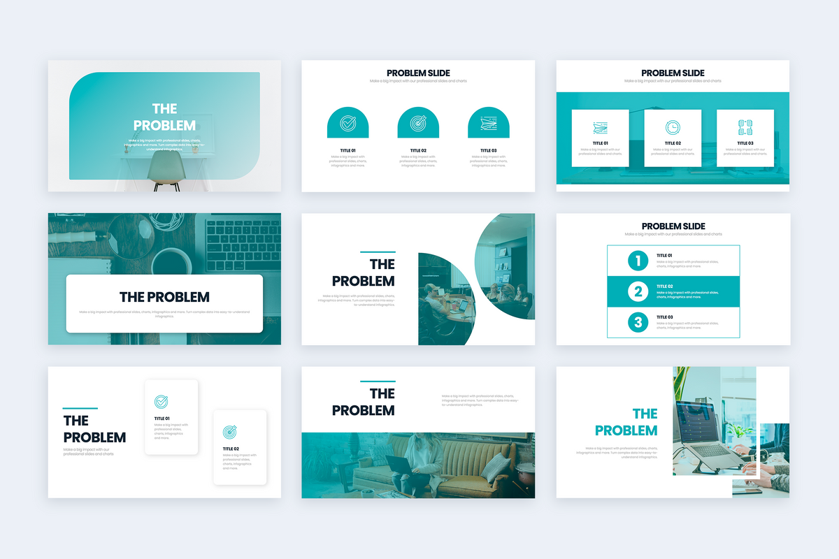 Problem Slide Infographic Problem Illustrator Infographic Template – Slidewalla