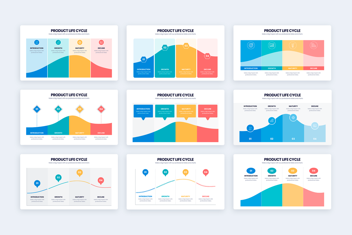 Product Life Cycle Keynote Infographic Template